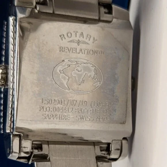 Rotary Revelation Two-Sided Reversible Wristwatch ref. 11963